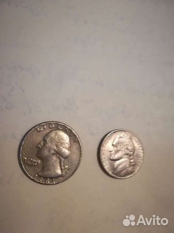 Монеты 2шт.1981г.2000г