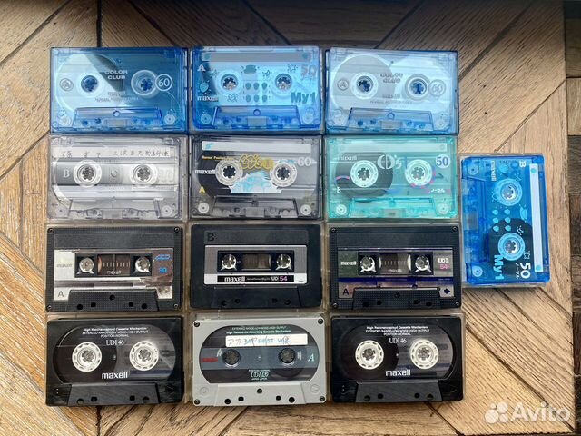 Лот аудиокассет Maxell UDI/UR, под запись купить в Москве | Электроника ...