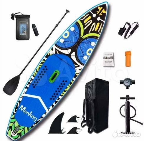 SupBoard, сапбоард, надувная доска с веслом