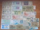 110 иностранных банкнот объявление продам