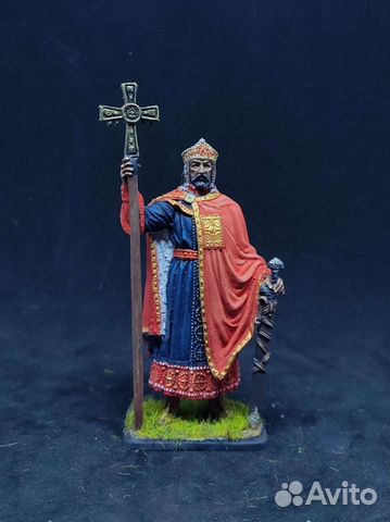 Оловянная миниатюра 54 мм