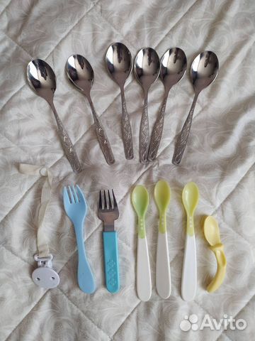 Вилки ложки детские