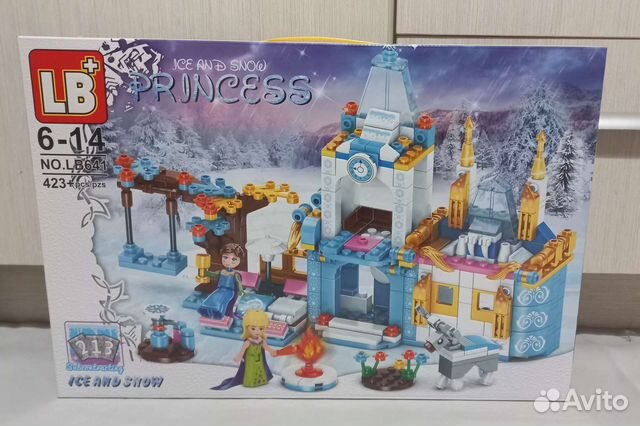 Конструктор Холодное Сердце Замок 423 детали