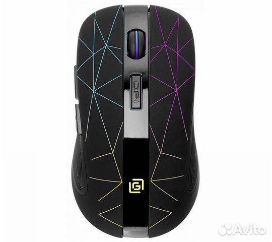 Беспроводная мышь Оклик 976GW, черный