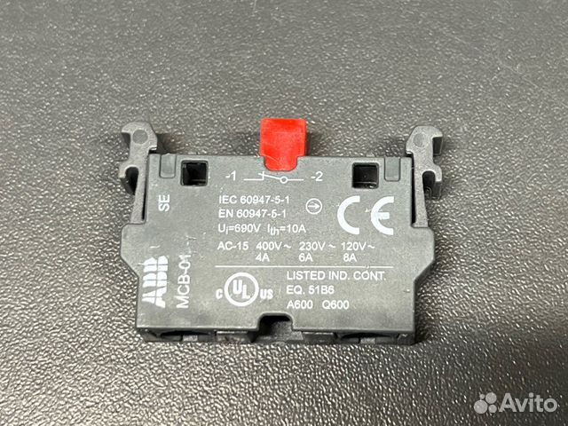 ABB MCB-01 Блок контактный, новый, 2 шт