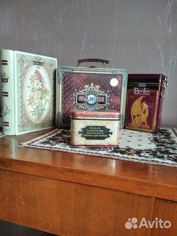 Банки от чая. Одна старинная