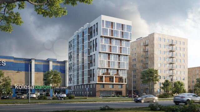 3-к. квартира, 81,9 м², 2/10 эт.