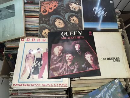 Виниловые пластинки Queen и многое другое