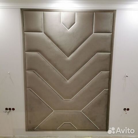 Мягкие стеновые панели с профилем