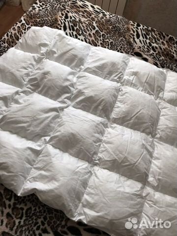 Одеяло лебяжий пух для новорожденных