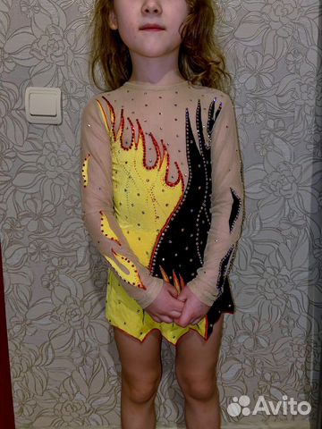 Купальник гимнастический для выступлений