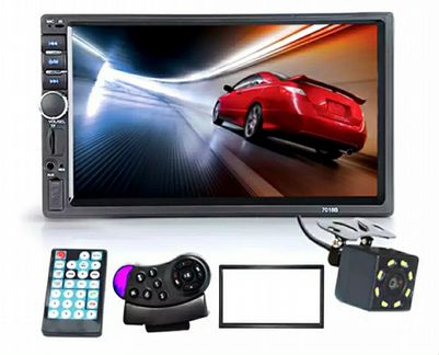 Магнитола 2 din камера рамка пульты