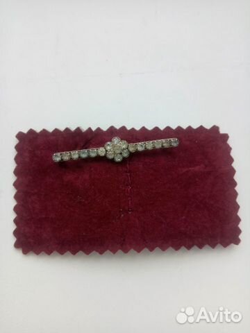 Брошь серебро винтаж