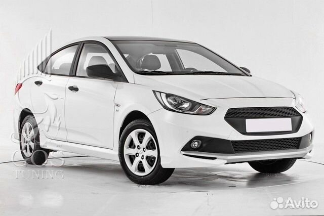 Тюнинг обвес IFlow на Hyundai Solaris