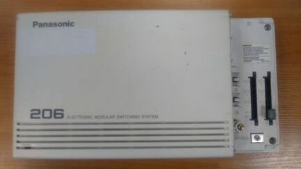 Аналоговая атс Panasonic KX-T206RU