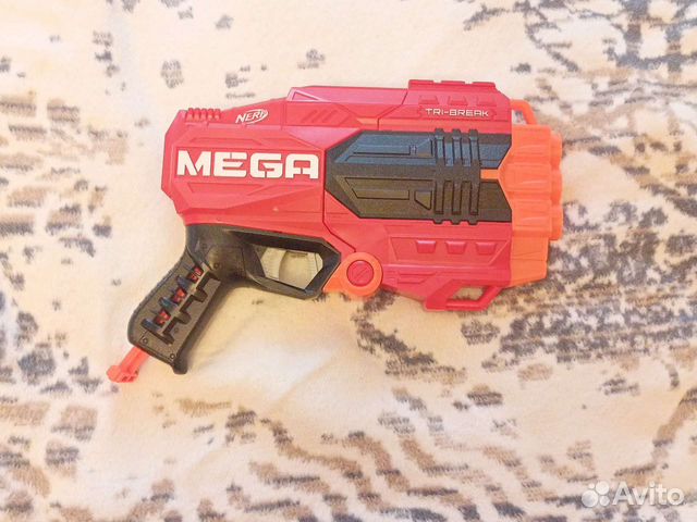 Дробовик-Бластер nerf mega TRI-break