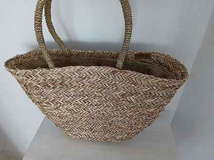Новая сумка соломенная, плетеная