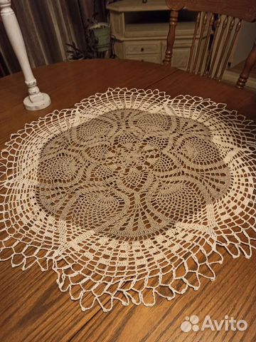 Салфетки на стол круглые