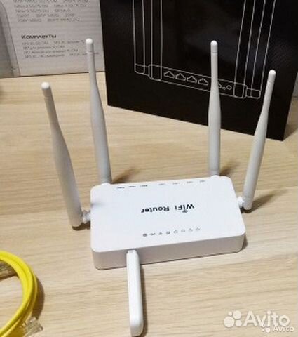 Комплект 4G Роутер ZBT + Модем 4G huawei