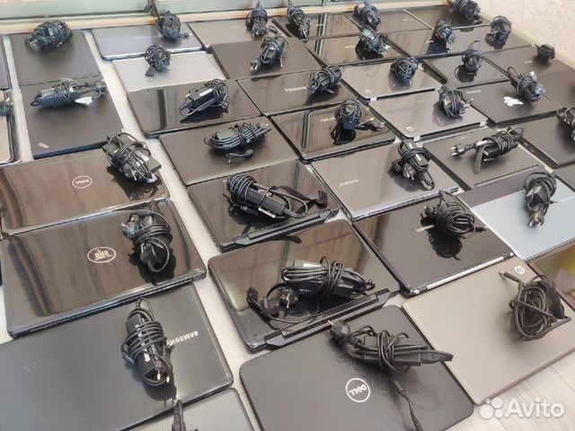 130 шт бу ноутбуков acer/asus/lenovo/HP/samsung