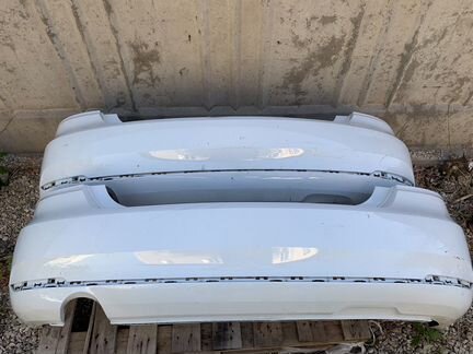 Volkswagen polo 5 (2015-19) рейсталинг задний бамп