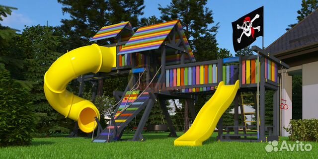 Детская площадка Савушка 8 (black)