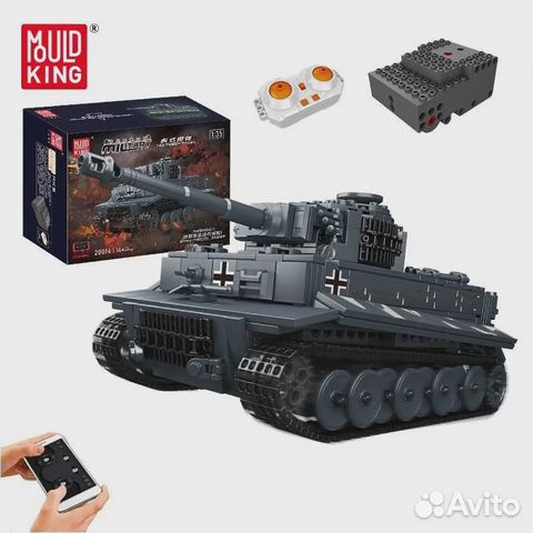 Конструктор Mould King «Танк Тигр» 20014