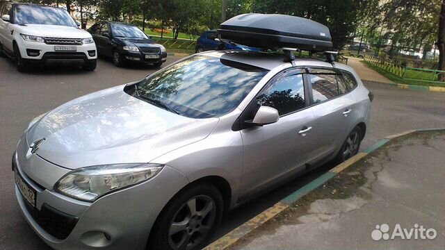 Автобокс (багажник) на Renault megane
