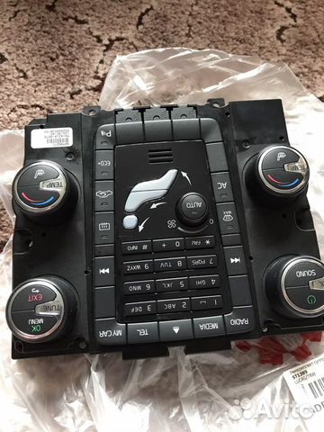 Панель блока климата Volvo