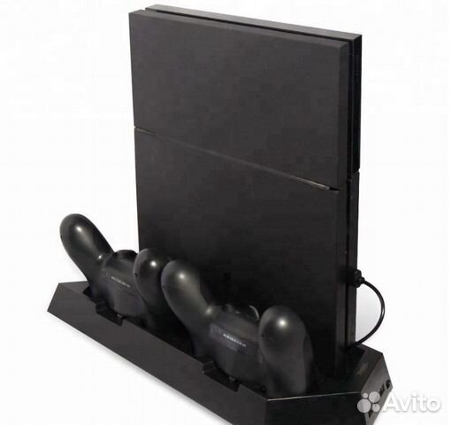 PS4 Slim/Pro Вертикальная зарядная станция Dobe