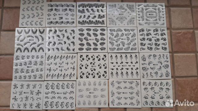 Наклейки для ногтей