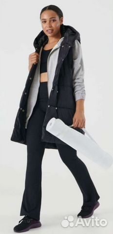 Брюки с широкими штанинами GYM hard