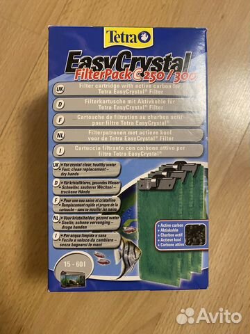 Картриджи для фильтра tetra easycrystal 250/300