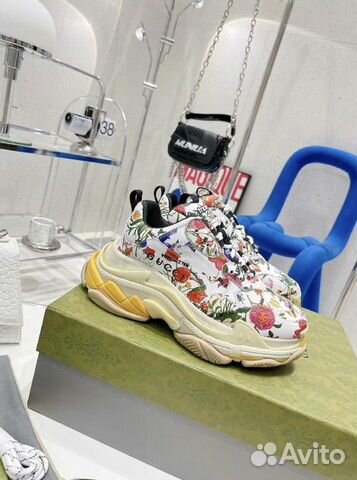 Кроссовки Balenciaga x Gucci Triple S 36/41