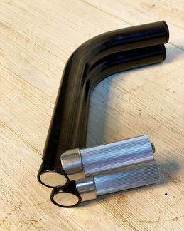 Рога велосипедные торцевые удлиненные