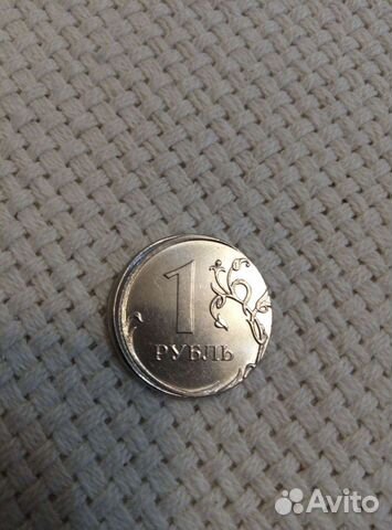 Монета с заводским браком