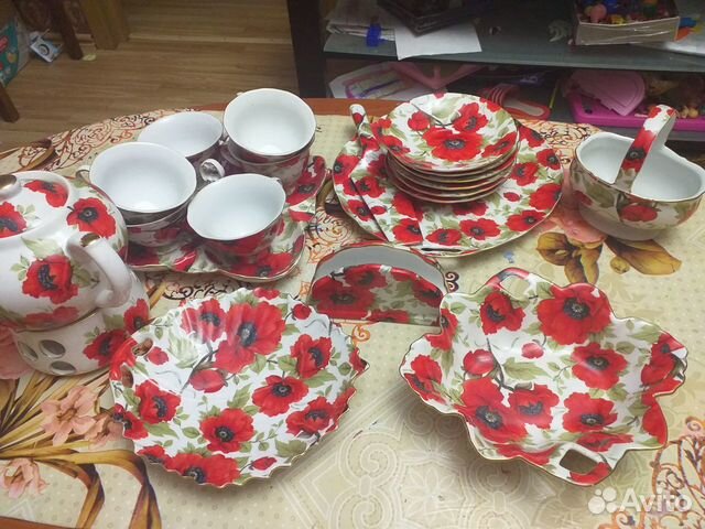 Чайный набор Royal Crown из фарфора