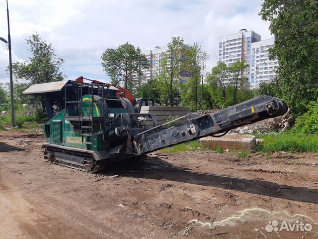 Аренда мобильной щековой дробилки