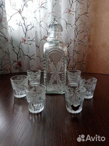 Штоф и стопки СССР