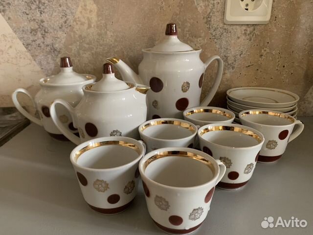 Сервиз кофейный Городница СССР