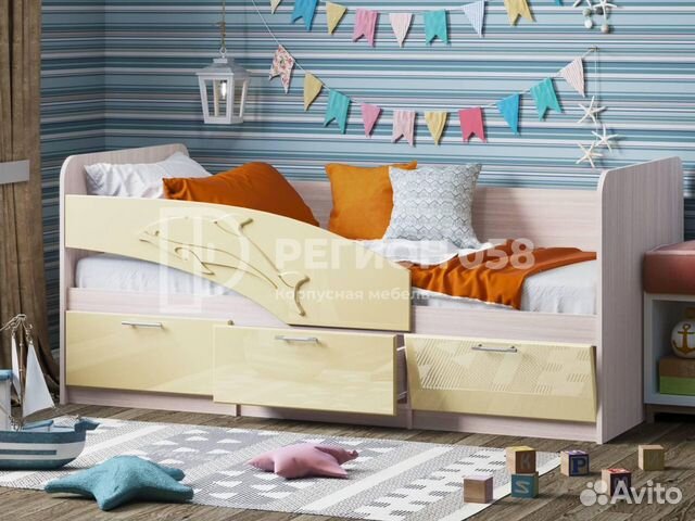 Кровать детская Дельфин 1