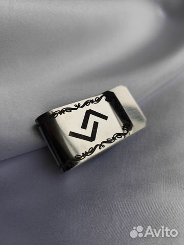 Зажим для денег ручная работа