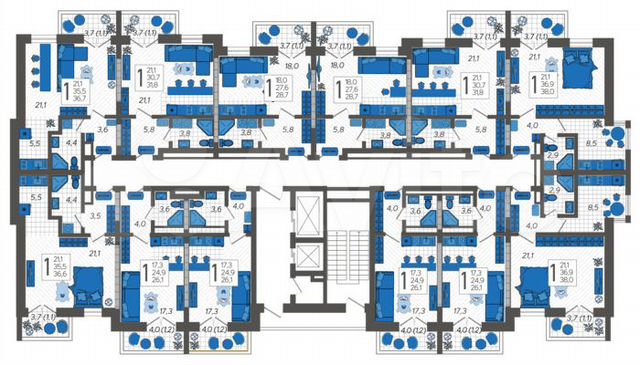 Квартира-студия, 26 м², 11/12 эт.