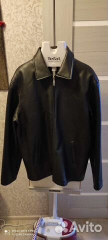 Куртка,пальто муж, кожа р 54/56