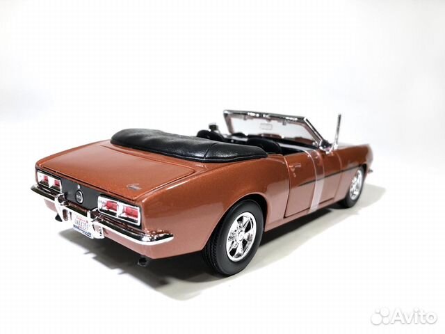 Новый Chevrolet Camaro SS 1968 (1/24) кабриолет