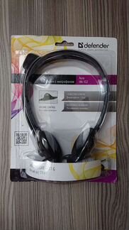 Проводная гарнитура Defender Aura HN-102 черный