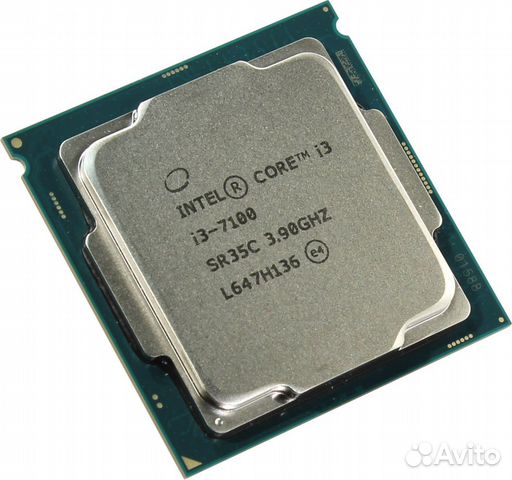 Intel Core i3-7100 Kaby Lake (LGA1151, 3900MHz, L3