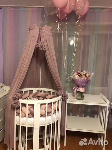 Балдахин с держателем+ бортики