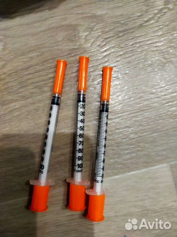 Шприцы инсулиновые 1 мл