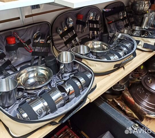 Посуда. Наборы посуды для пикника